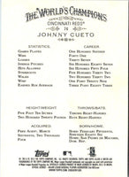 2012 Topps Allen & Ginter Johnny Cueto #74