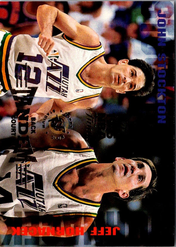 1994 Stadium Club John Stockton/Jeff Hornacek #277