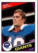 1984 Topps Brad Van Pelt