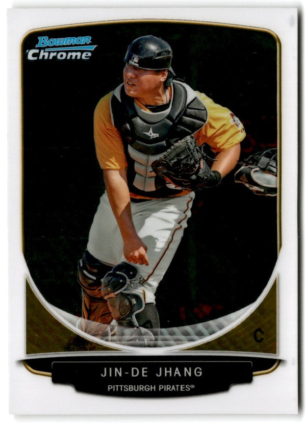 2013 Bowman Chrome Prospects Jin-De Jhang #BCP23