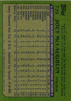 1982 Topps Joey McLaughlin #739