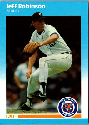 1987 Fleer Update Glossy Jeff Robinson #U-105