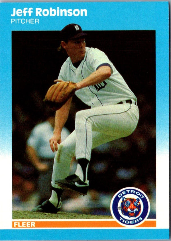 1987 Fleer Update Glossy Jeff Robinson #U-105