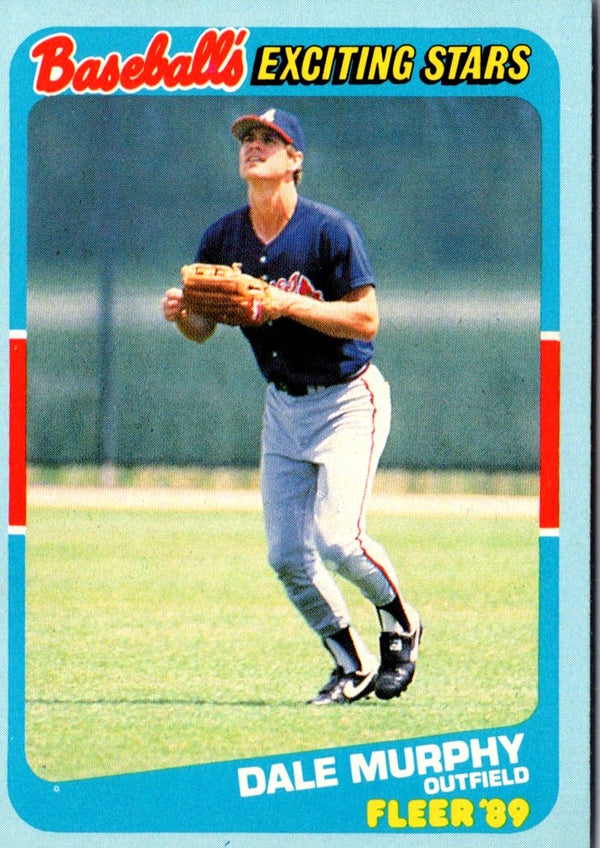 1989 Fleer Exciting Stars Dale Murphy #33