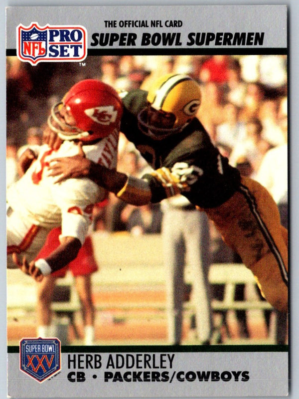 1990 Pro Set Super Bowl 160 Herb Adderley #100