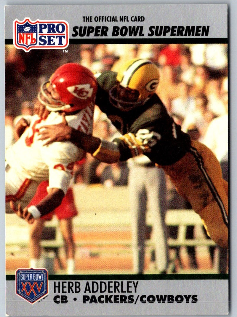 1990 Pro Set Super Bowl 160 Herb Adderley