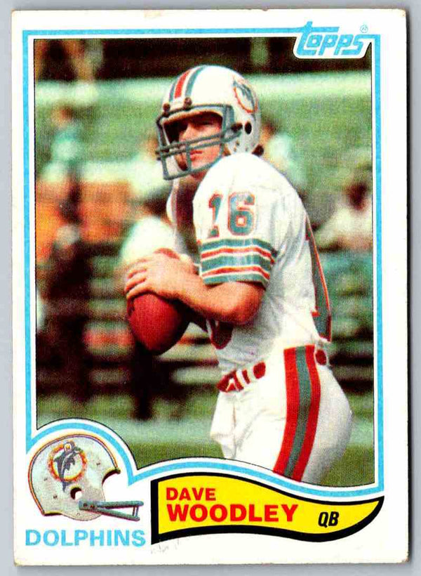 1982 Topps David Woodley #140