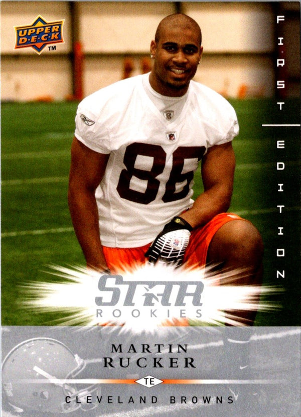 2008 Upper Deck First Edition Martin Rucker #179 Rookie