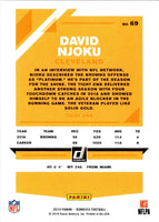 2019 Donruss David Njoku #69