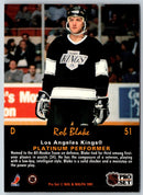 1991 Pro Set Platinum Rob Blake