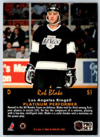 1991 Pro Set Platinum Rob Blake #51