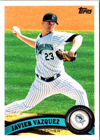 2011 Topps Javier Vazquez #458