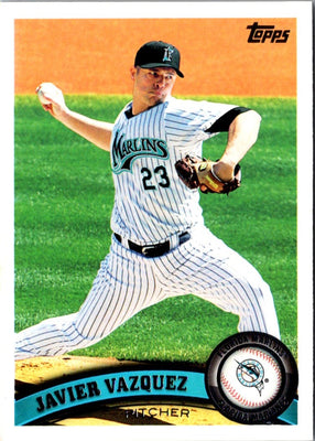 2011 Topps Javier Vazquez #458