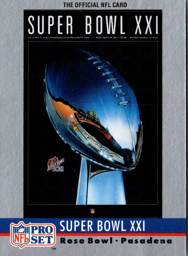 1990 Pro Set Super Bowl Collectibles Super Bowl I #1