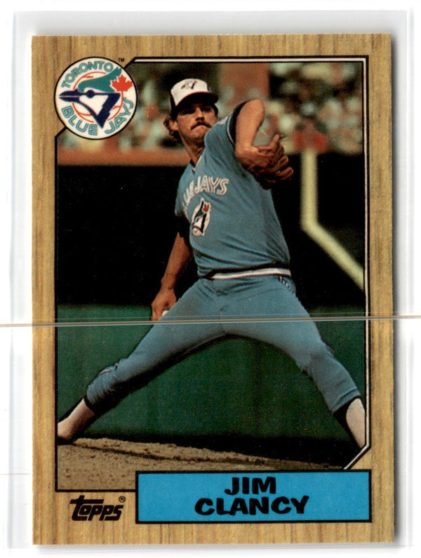 1987 Topps Tiffany Jim Clancy #122