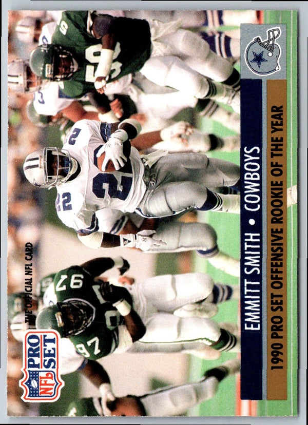 1992 Pro Set Power Emmitt Smith #22