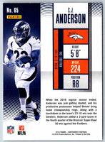 2016 Contenders C.J. Anderson #65