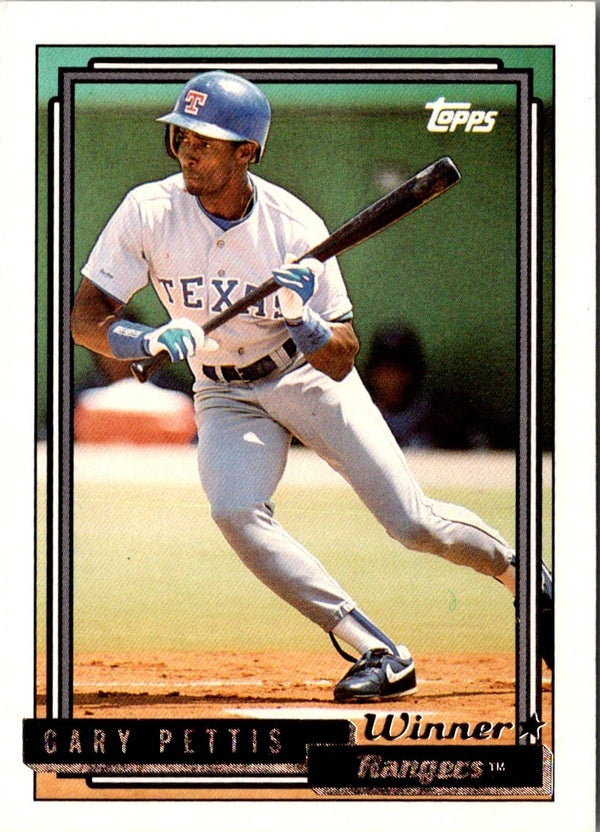 1992 Topps Gary Pettis #756