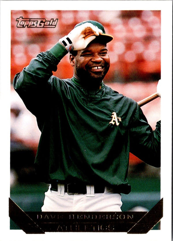 1993 Topps Dave Henderson #473