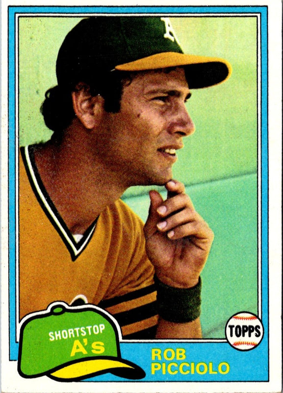 1981 Topps Rob Picciolo #604