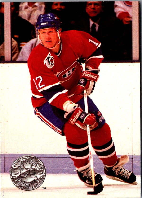 1991 Pro Set Platinum Mike Keane #191