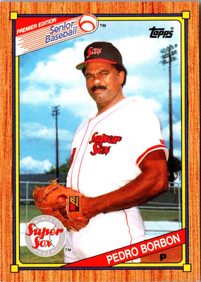 1989 Topps Senior League Pedro Borbon #77