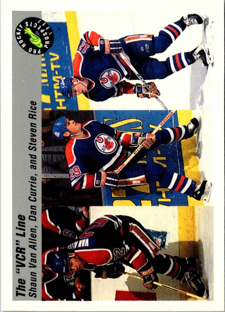 1993 Classic Pro Prospects Shaun Van Allen/Dan Currie/Steven Rice