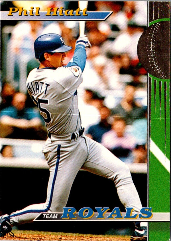1993 Stadium Club Kansas City Royals Phil Hiatt #6