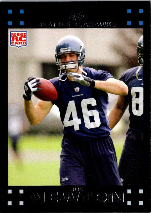 2007 Topps Joe Newton #345 Rookie