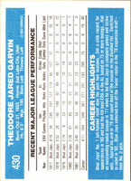 1982 Donruss Jerry Garvin #430