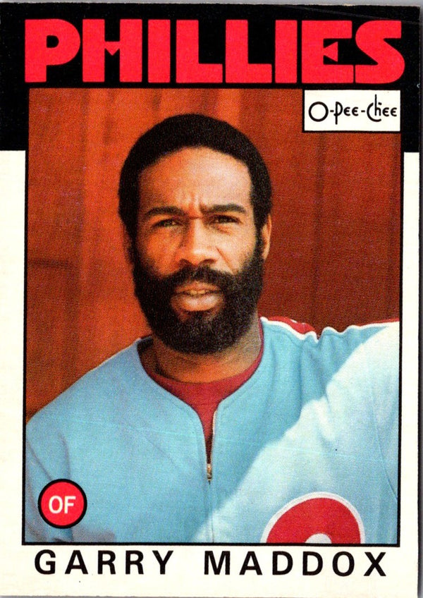 1986 O-Pee-Chee Garry Maddox #362