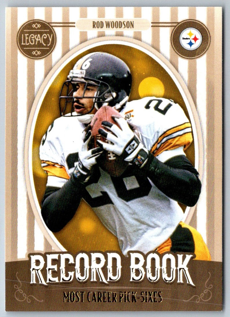 2019 Panini Legacy Record Book Rod Woodson