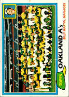 1981 Topps Oakland A's - Billy Martin #671