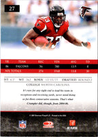 2007 Donruss Gridiron Gear Alge Crumpler #27