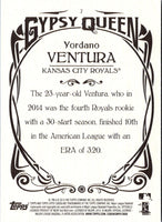 2015 Topps Gypsy Queen Yordano Ventura #7