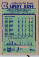 1990 Topps Lindy Ruff #143