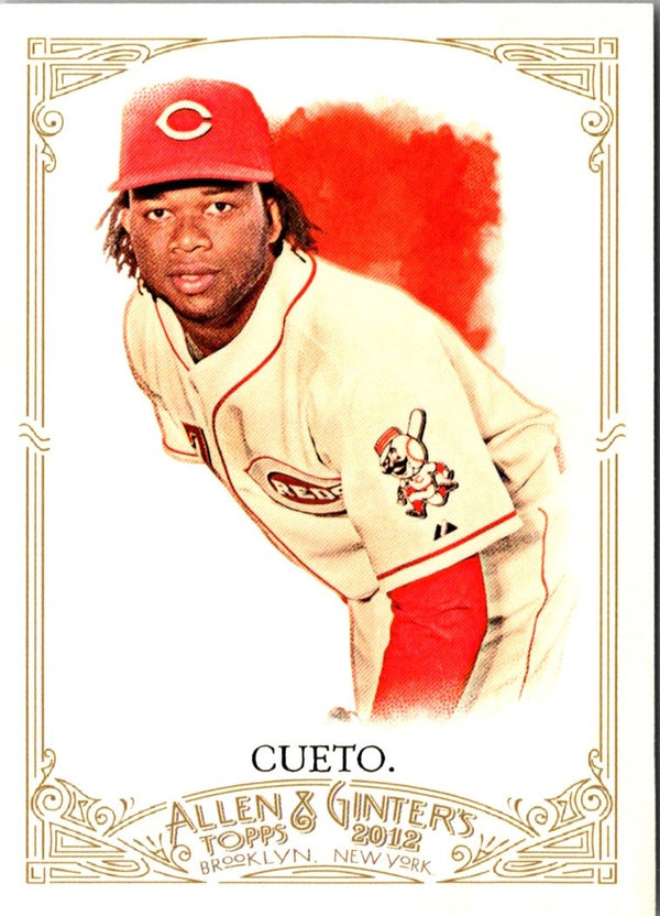 2012 Topps Allen & Ginter Johnny Cueto #74