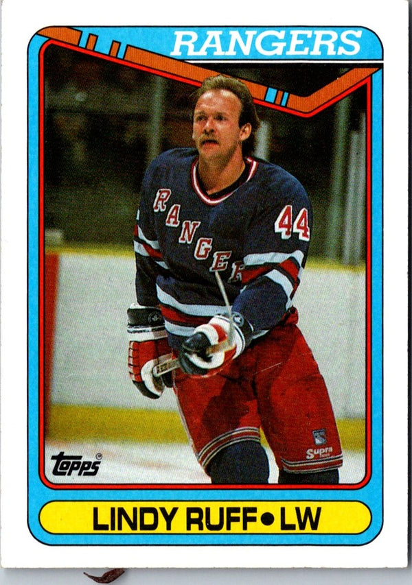 1990 Topps Lindy Ruff #143