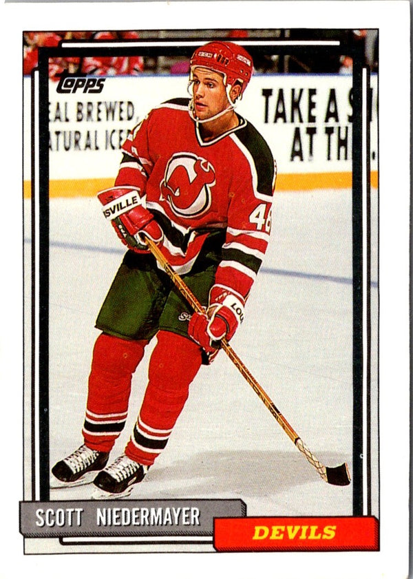 1992 Topps Scott Niedermayer #223