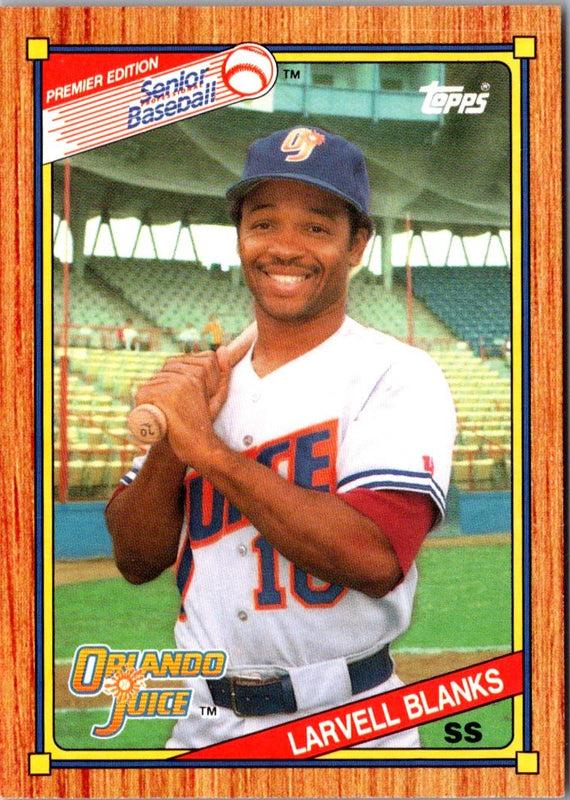 1989 Topps Senior League Larvell Blanks #92