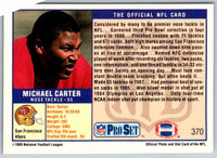 1989 NFL Proset Michael Carter #370