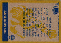 1982 Topps Ed Murray #344