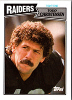 1987 Topps Tight End #218 NM+