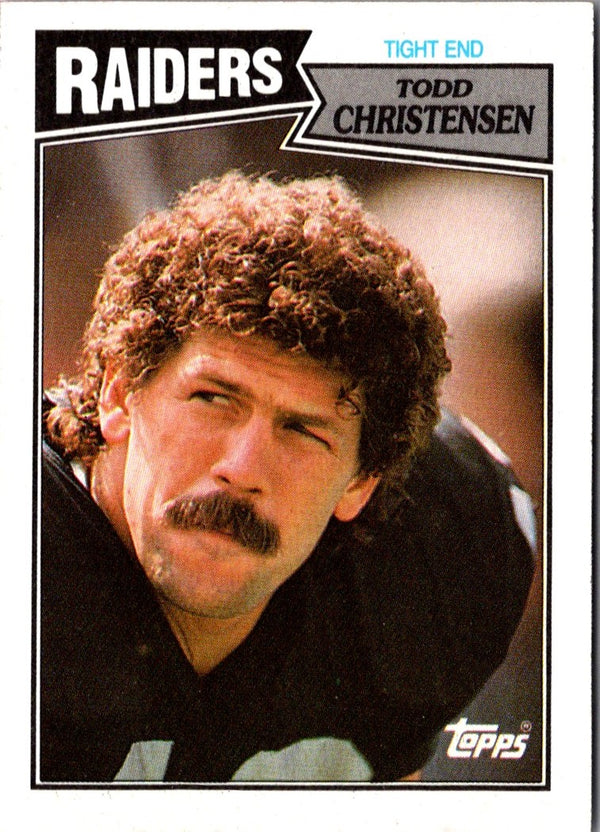 1987 Topps Tight End #218 NM+