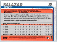 2019 Topps Danny Salazar #673
