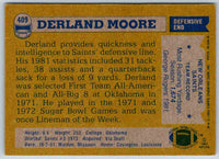 1982 Topps Derland Moore #409