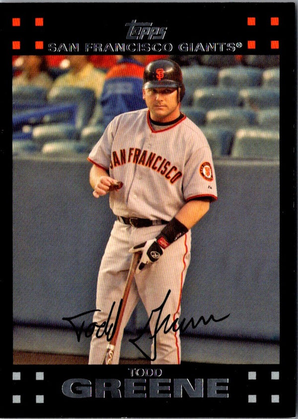 2007 Topps Todd Greene #44