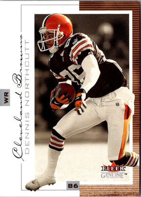 2001 Fleer Genuine Dennis Northcutt #56