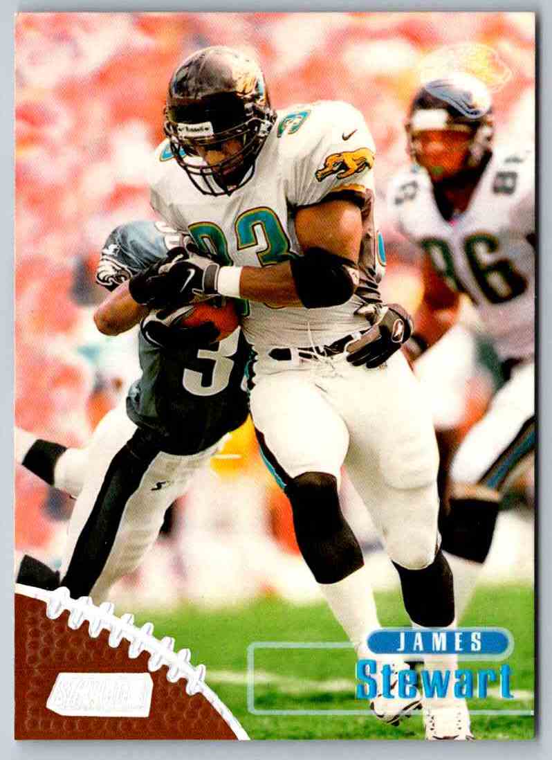 1998 Topps Stadium Club Football James Stewart