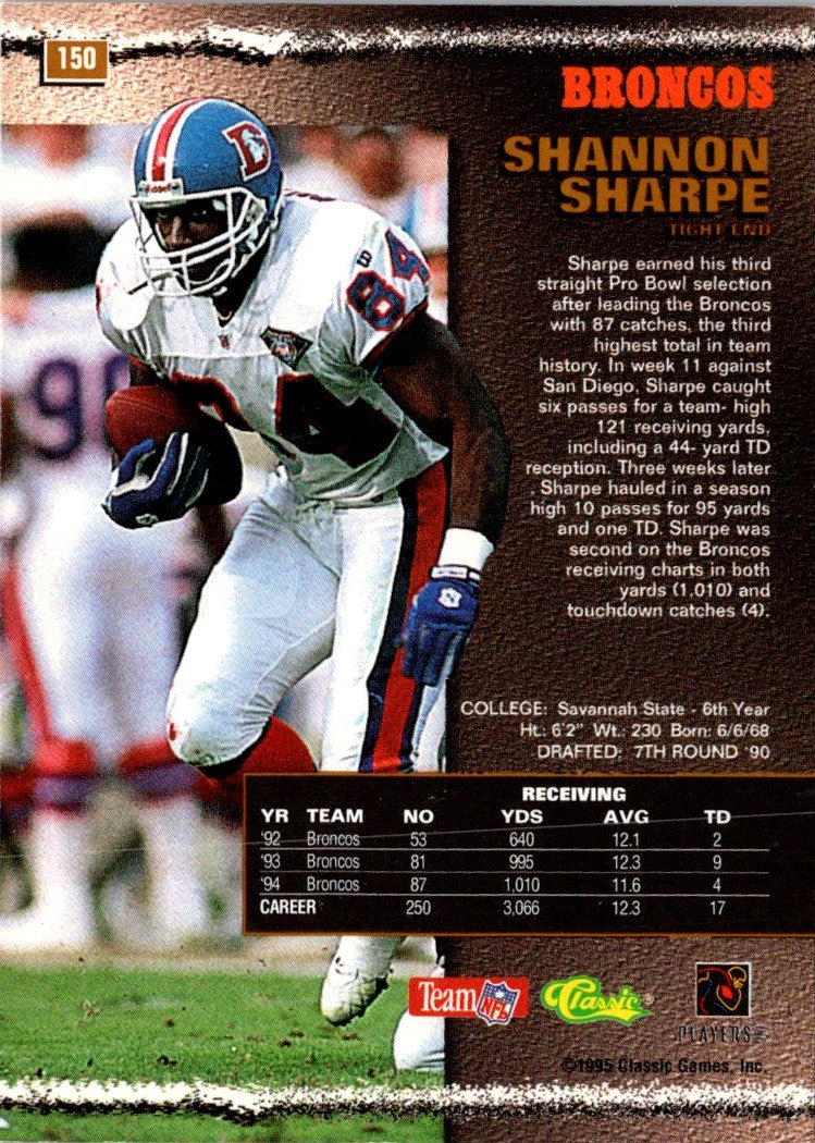 1995 Pro Line Shannon Sharpe